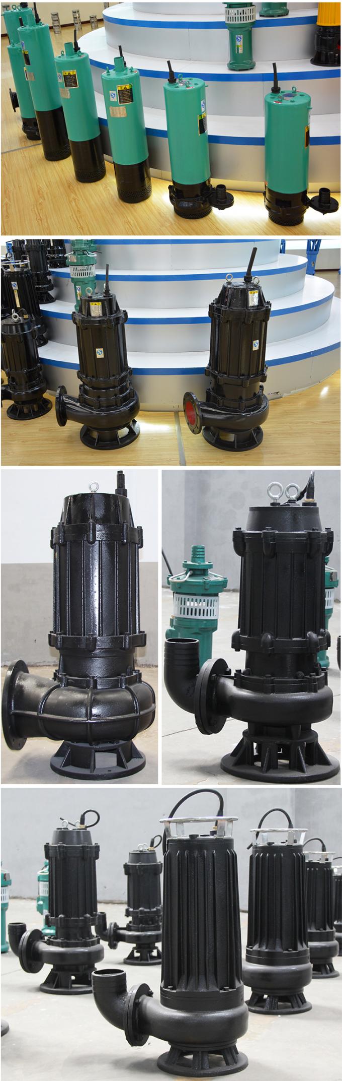 2.2kw-220kw Pompa Submersible Untuk Aplikasi Limbah, Pompa Air Kotor