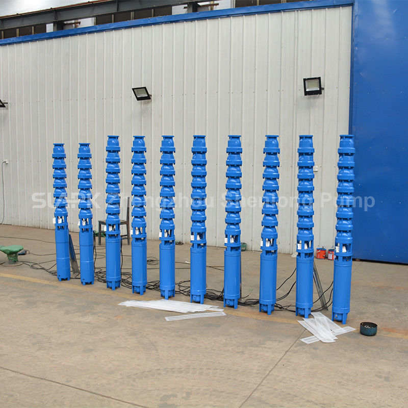 300QJ150-450/13 Deep Well Submersible Pump dengan Kepala 450m 150 m3/h Aliran dan Desain Sentrifugal Multistage