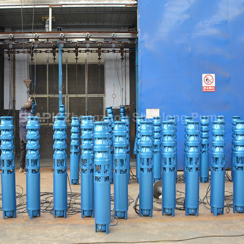 300QJ150-450/13 Deep Well Submersible Pump dengan Kepala 450m 150 m3/h Aliran dan Desain Sentrifugal Multistage