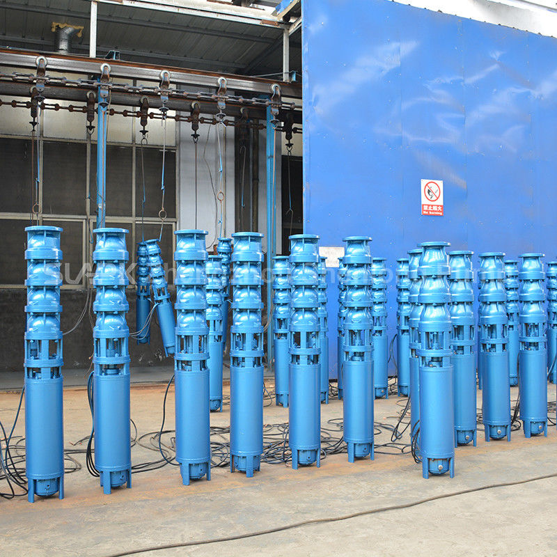 300QJ150-450/13 Deep Well Submersible Pump dengan Kepala 450m 150 m3/h Aliran dan Desain Sentrifugal Multistage