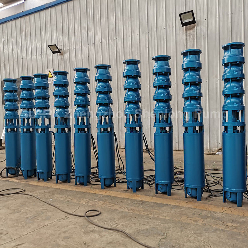 300QJ150-450/13 Deep Well Submersible Pump dengan Kepala 450m 150 m3/h Aliran dan Desain Sentrifugal Multistage