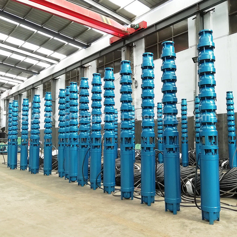 Pompa Sumur Dalam Multistage Besi Cor 22kW untuk Ekstraksi Air Aliran Tinggi