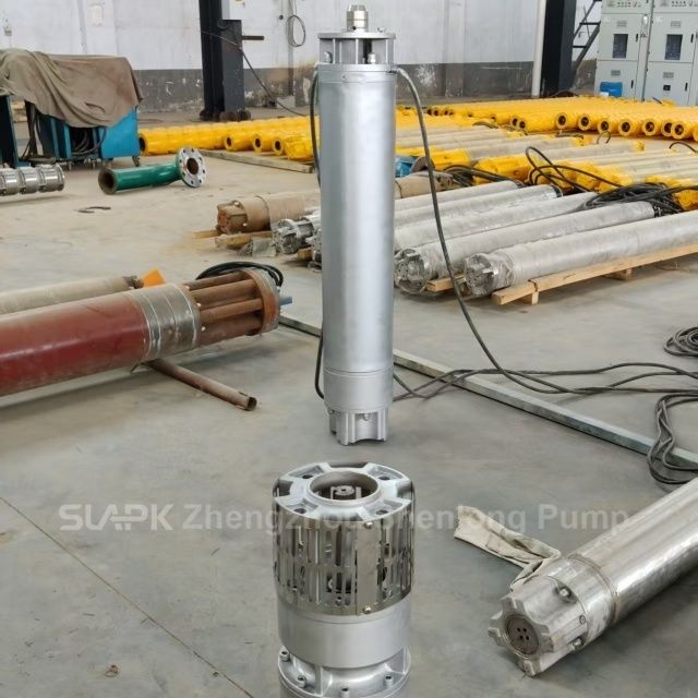 Pompa Air Submersible Baja Tahan Karat 125kw 400m³/jam 67m Head untuk Dijual Panas
