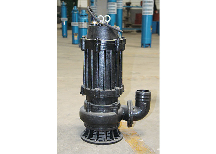 Pompa air limbah bawah laut campuran otomatis dengan motor kawat tembaga 100% dan laju aliran 5-300m3/H