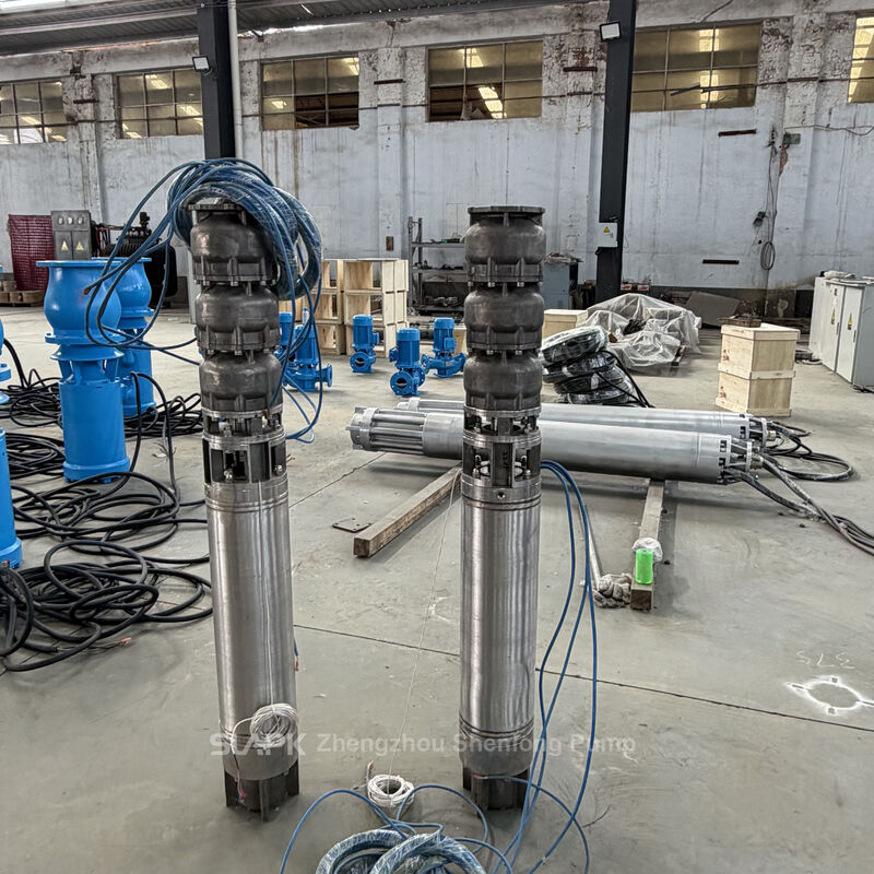 200QJH23-60-7.5KW SS304 Baja tahan karat Submersible Pump Cocok untuk mengangkut cairan tahan korosi