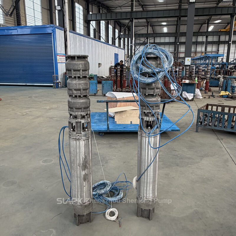 200QJH23-60-7.5KW SS304 Baja tahan karat Submersible Pump Cocok untuk mengangkut cairan tahan korosi