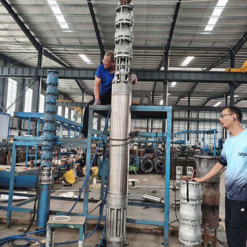 300QJH400-80/2-150KW Stainless Steel Deep Well Submersible Pump Corrosion Resistant Water Supply Solution untuk platform lepas pantai