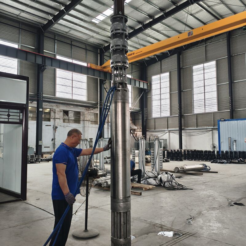 300QJH400-80/2-150KW Stainless Steel Deep Well Submersible Pump Corrosion Resistant Water Supply Solution untuk platform lepas pantai