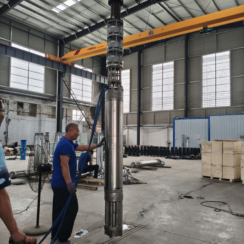 300QJH400-80/2-150KW Stainless Steel Deep Well Submersible Pump Corrosion Resistant Water Supply Solution untuk platform lepas pantai