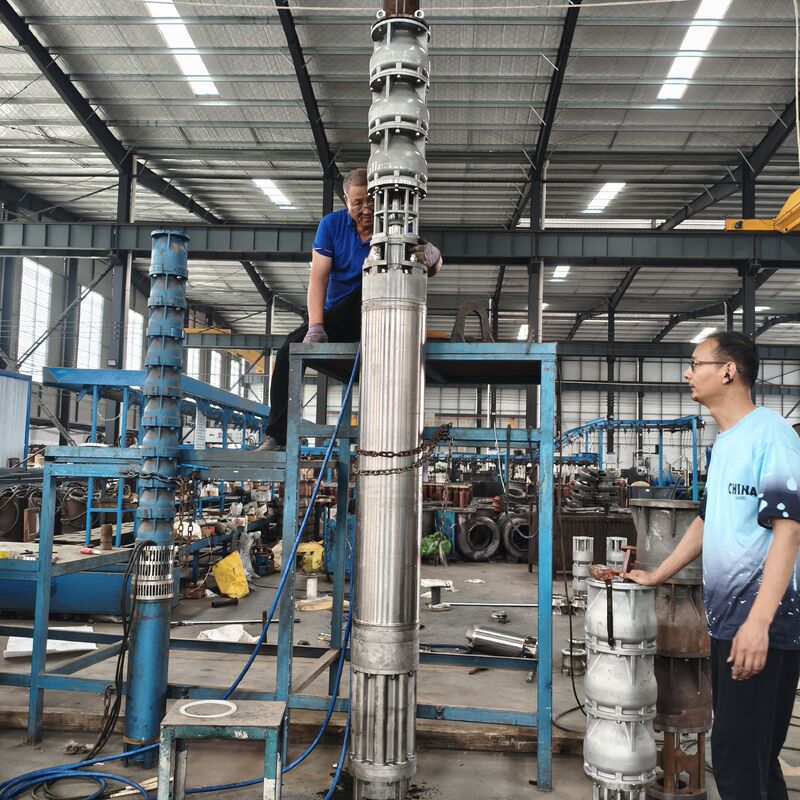 300QJH400-80/2-150KW Stainless Steel Deep Well Submersible Pump Corrosion Resistant Water Supply Solution untuk platform lepas pantai