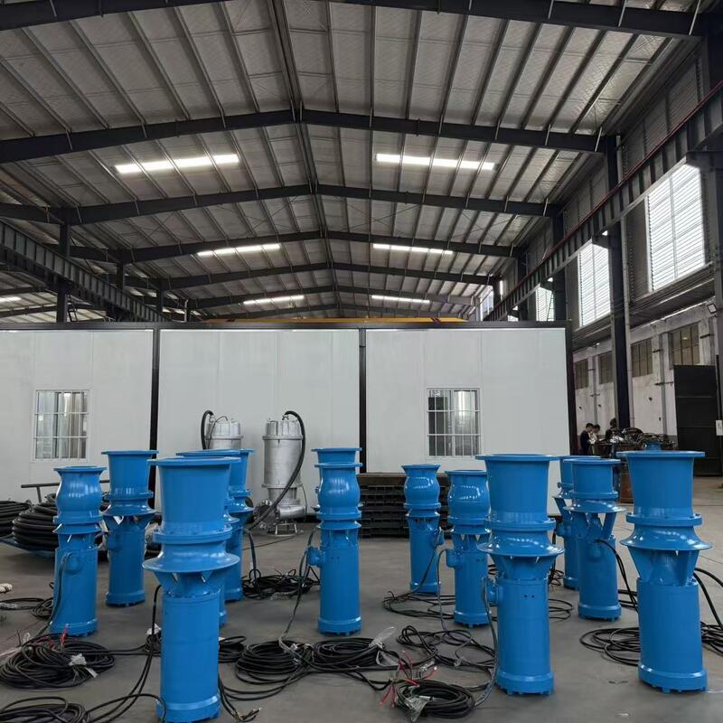 Pompa Aliran Aksial Renang 45kW dengan Aliran 1300 m3/h dan Kepala 8m untuk Drainase Aliran Tinggi