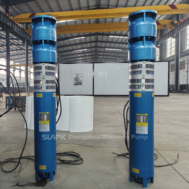 Pompa Celup Sumur Dalam 22kW dengan Impeler SS304 dan Laju Alir 160 m³/jam untuk Ekstraksi Air Sumur Bor