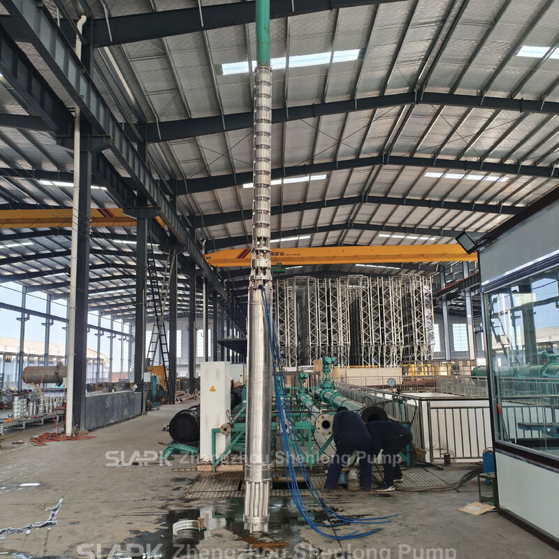 250QJH108-240-132KW Cast Stainless Steel Submersible Pump dengan Kepala 240m untuk Asupan Air Laut