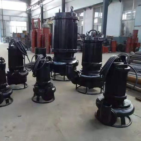 Pompa Slurry Submersible 15 kW dengan Outlet Pembuangan DN100 dan Paduan Krom Tinggi untuk Penanganan Slurry Abrasif