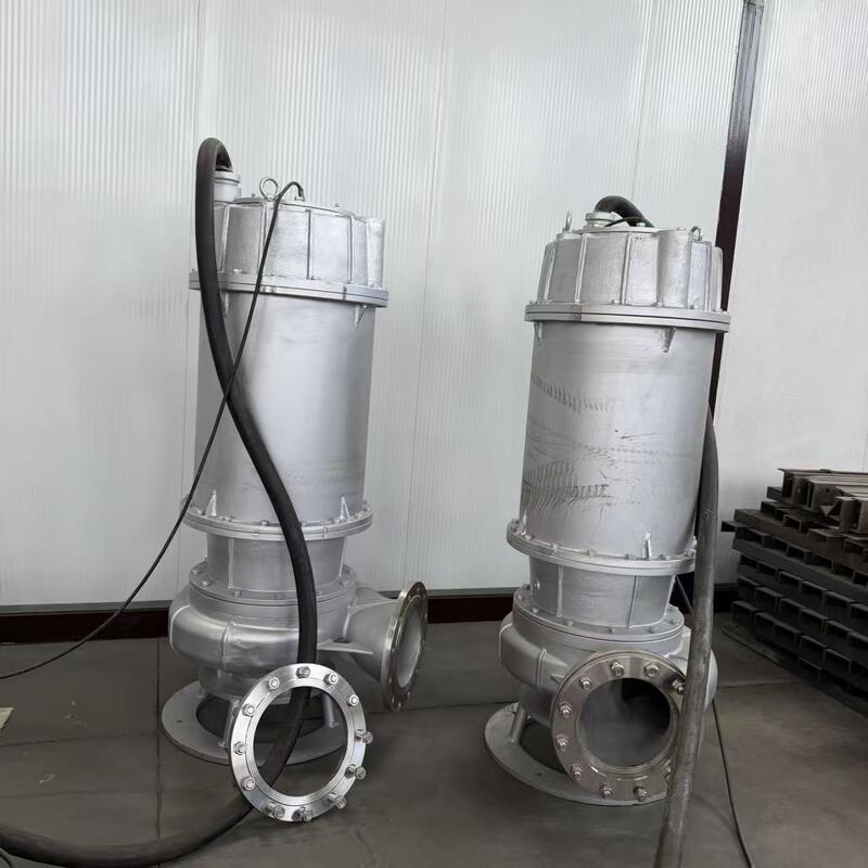 316 Pompa air limbah bawah laut baja tahan karat dengan aliran 1000 m3/jam dan 2205 Shapes stainless steel duplex untuk air limbah