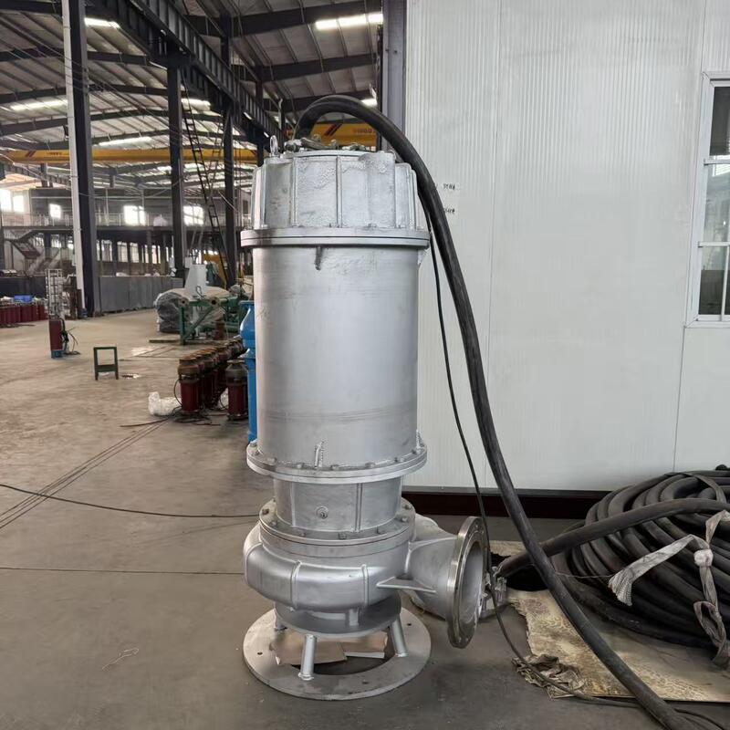 316 Pompa air limbah bawah laut baja tahan karat dengan aliran 1000 m3/jam dan 2205 Shapes stainless steel duplex untuk air limbah