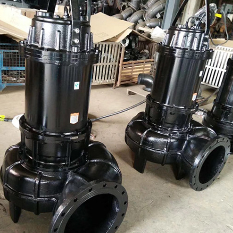 250WQ680-42-132KW-4 Cast Iron Submersible Sewage Pump dengan aliran 680 m3/h, 42 m Kepala dan 132 kW Motor