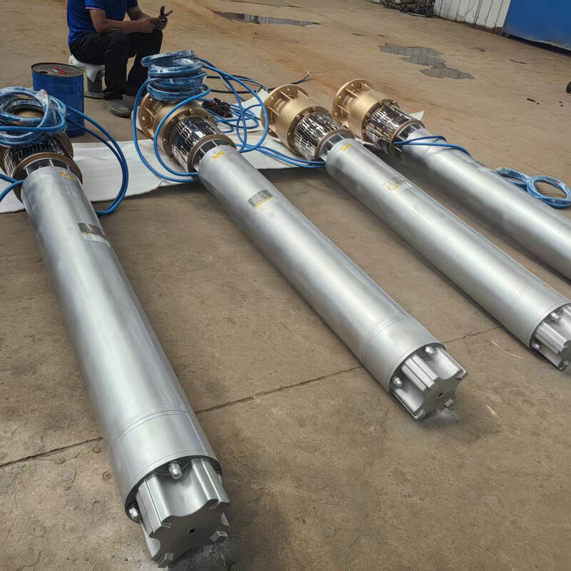 Pompa sumur terendam baja tahan karat 55KW dengan aliran 40 m3/h untuk aplikasi sumur dalam