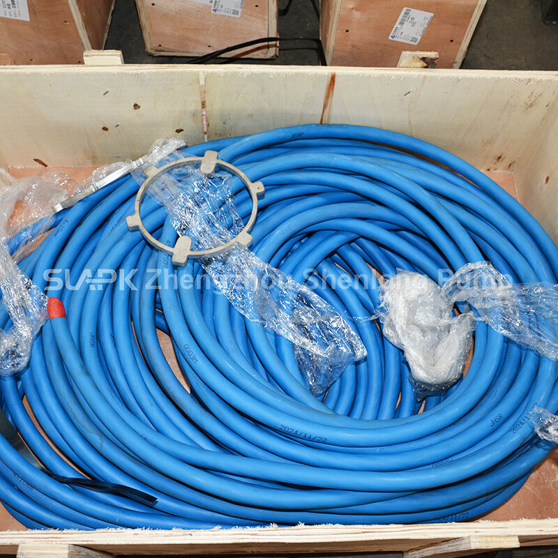 Pompa Celup Sumur Dalam Aliran Tinggi 300 m³/jam Head 100 m Motor 140 kW untuk Aplikasi Air Laut