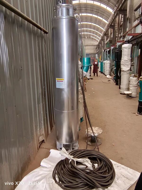 WQD450-35-75KW Multi-stage Bottom Suction Submersible Sewage Pump dengan Aliran 450 m3/h dan Kepala 35 m
