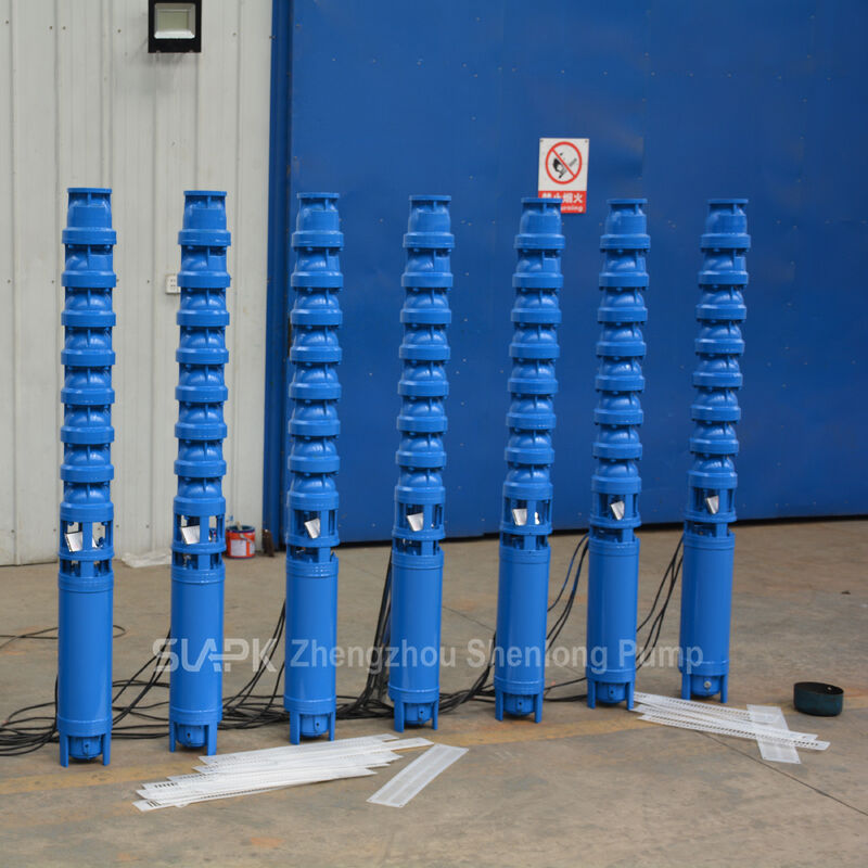 200QJ65-90 Cast Iron Submersible Well Pump dengan aliran 65m3/h dan kepala 90m untuk aplikasi sumur dalam
