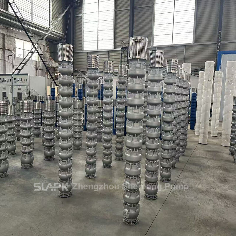 Pompa Sumur Dalam Stainless Steel dengan Motor 90 kW dan Aliran 140 m³/jam untuk Transfer Air Kapasitas Tinggi