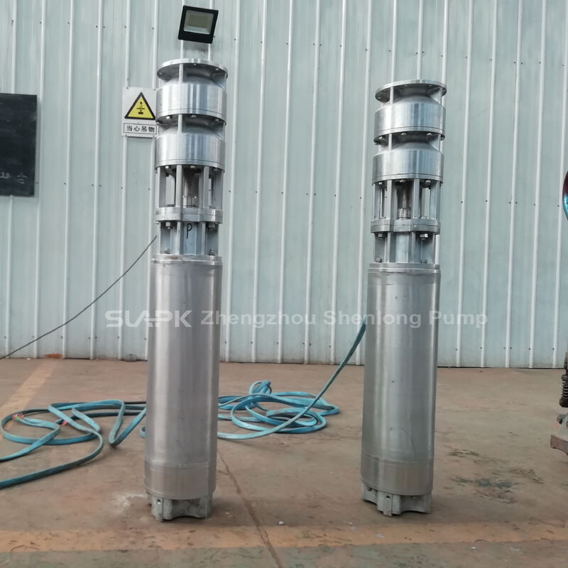 Pompa Celup Sumur Dalam Baja Tahan Karat Seri QJH 304 dengan Kepala 150 m dan Aliran 70–230 m³/jam