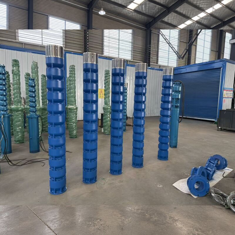 Pompa Air Bawah Air Tegangan Tinggi 300KW untuk Pengeringan Tambang Bauksit dengan Impeler Baja Tahan Karat