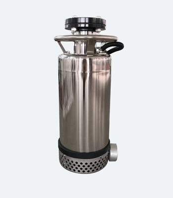 Perlindungan IP68 Pompa Besi Cor Lingkungan Drainase Aliran Super