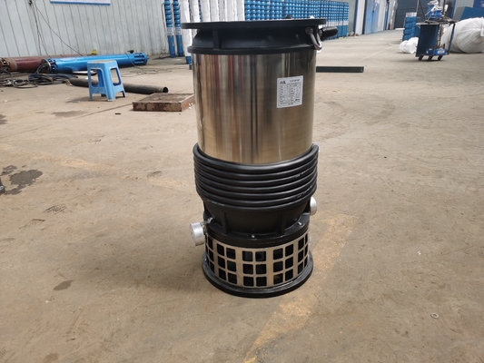 Efisiensi Tinggi Submersible Sewage Pump WLT Type Vertical Non Clogging