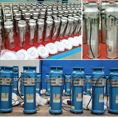 65m3/H Submersible Fountain Pump Stainless Steel Warna Perak