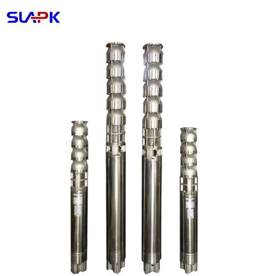 Pompa submersible sumur dalam 100m³/jam laju aliran 23kw daya 414m head Pompa air untuk dijual