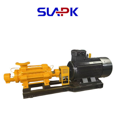 Pompa tipe-D Pompa Sentrifugal Multi-Tahap Horizontal Pasokan air tingkat tinggi Drainase industri dan pertambangan