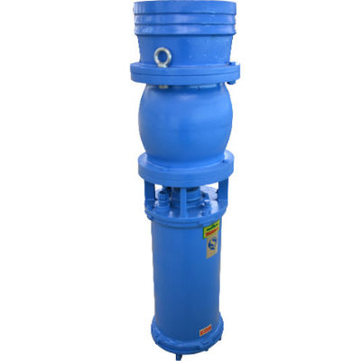 Menyesuaikan horizontal / vertikal Instal Submersible Axial Aliran Pompa Air Non menyumbat