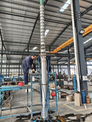 Pompa Submersible Super Duplex tahan korosi untuk air laut bersalinitas tinggi