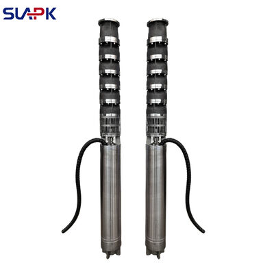 6 Inch Duplex Stainless Steel 2205 Deep Well Submersible Pump dengan 15 m3/h Aliran dan 180m Kepala