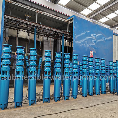 Vertikal 15kw 20hp 80m3/H Pompa air selam 1450r/Min