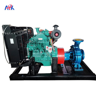 135 M3/H 50 Meter Pompa Air Sentrifugal Mesin Diesel Sistem Irigasi Tetes