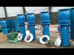 1000m3/H Tangki Udang Horisontal Aliran Besar Pompa Air Aksial Submersible