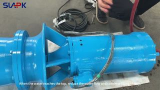 Video injeksi air pompa aliran aksial